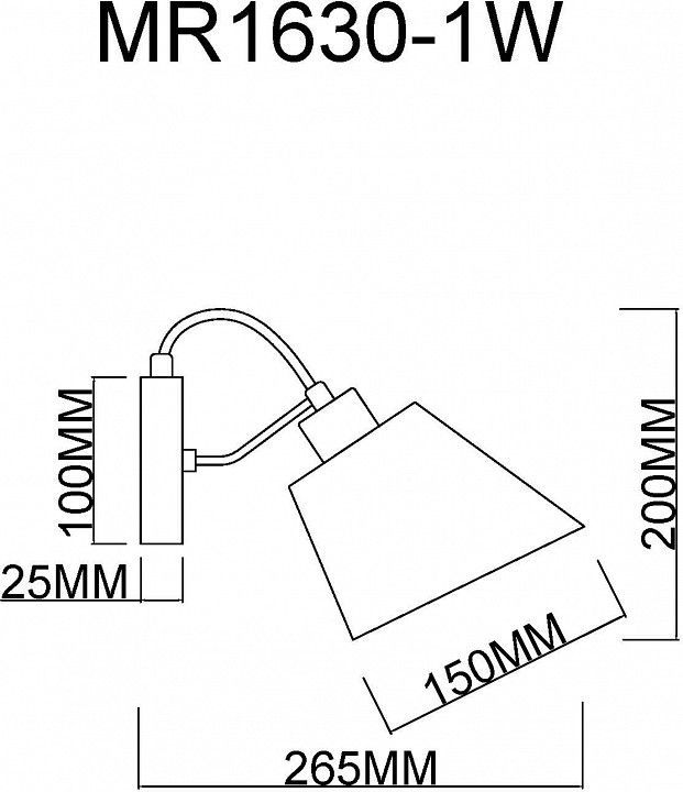 Бра MyFar Amber MR1630-1W