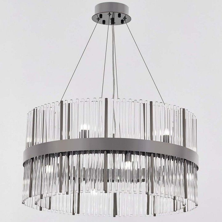 Подвесная люстра Arte Milano Бари 430110.600.12.G9.B2 BK
