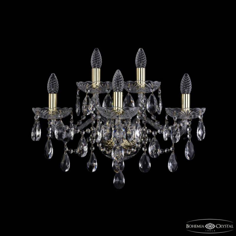 Бра Bohemia Ivele Crystal 1415 1415B/3+2/200/XL G