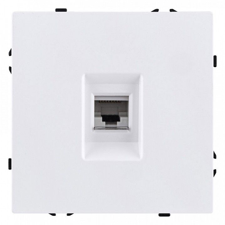 Розетка Ethernet RJ-45 без рамки Kollinger Eclipse EC-017WH