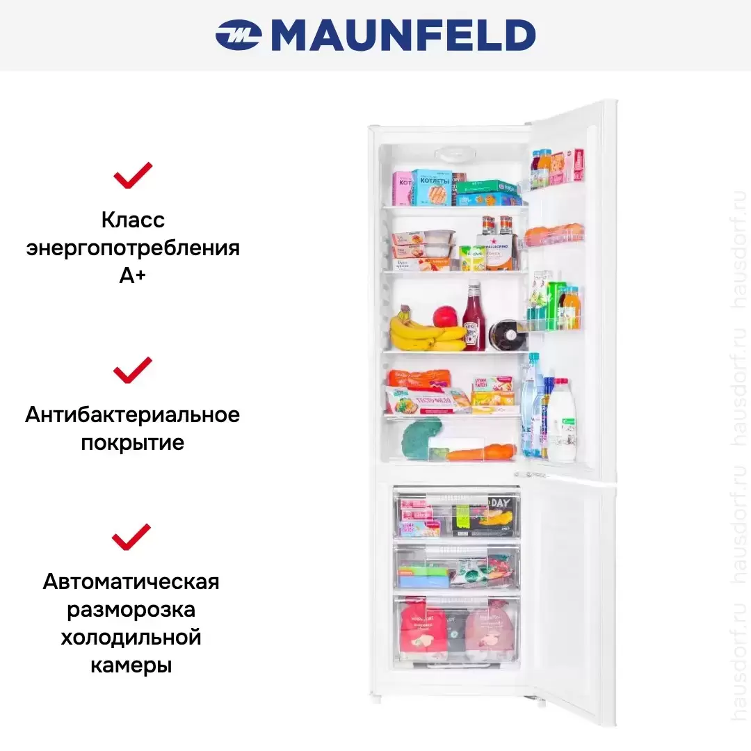 Холодильник MAUNFELD MFF180W