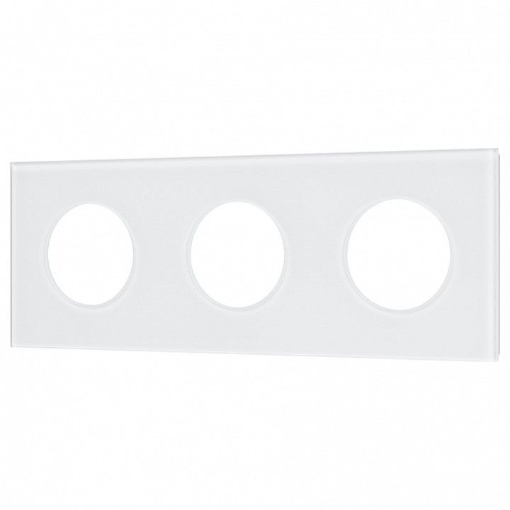 Рамка на 3 поста Arlight GLARE 043838