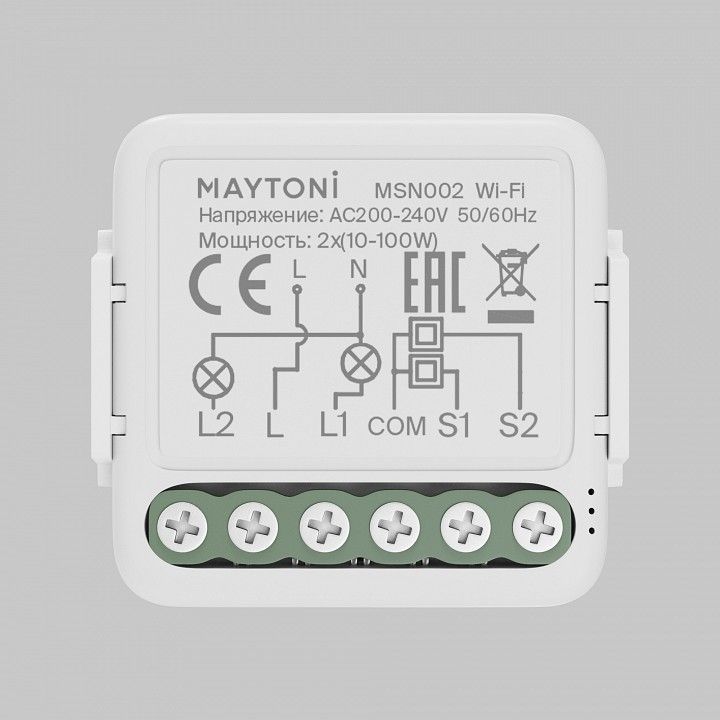 Конвертер Wi-Fi для смартфонов и планшетов Maytoni Lighting control Выключатели MSN002