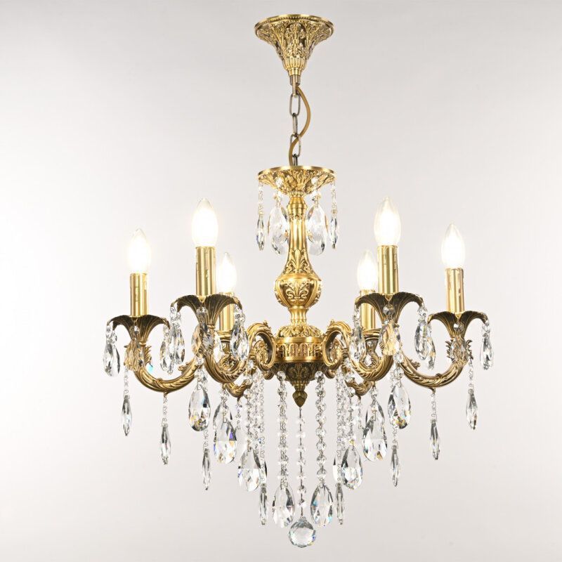 Подвесная люстра Bohemia Ivele Crystal AL7901 AL79101/6/175 B FP