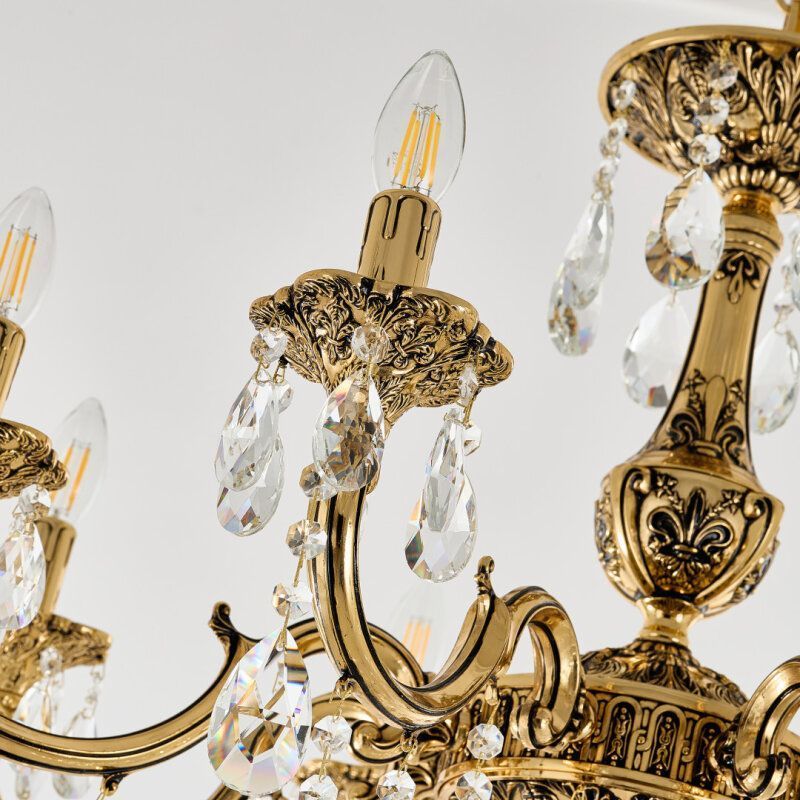 Подвесная люстра Bohemia Ivele Crystal AL7801 AL78101/8/250 B GB