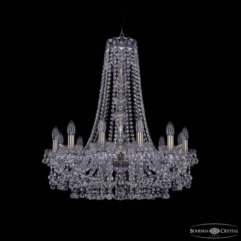 Подвесная люстра Bohemia Ivele Crystal 1409 1409/12/240/h-76 Pa
