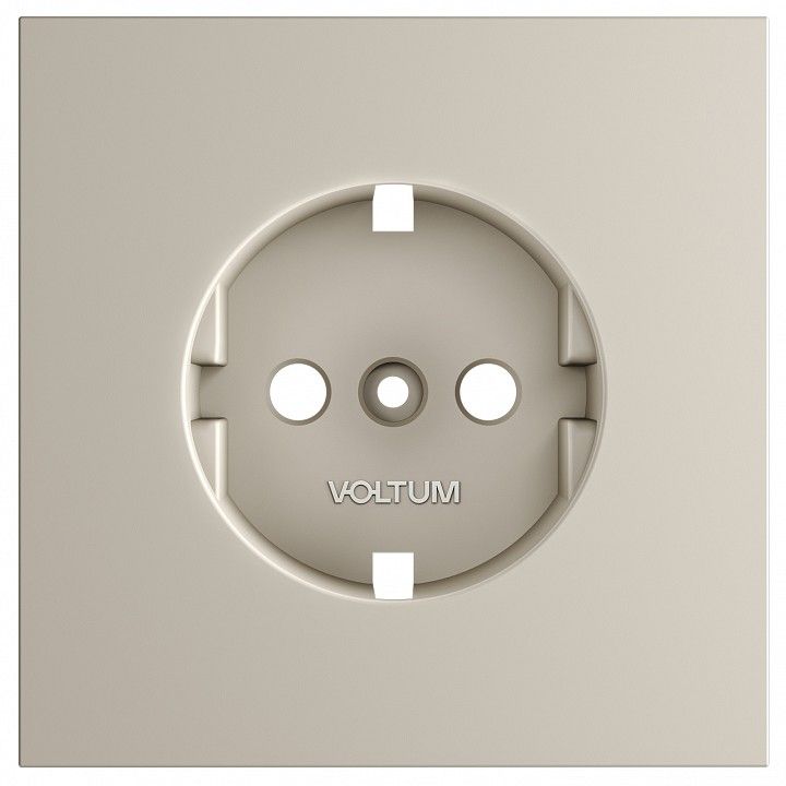 Накладка для розетки с заземлением Voltum S70 VLS000603