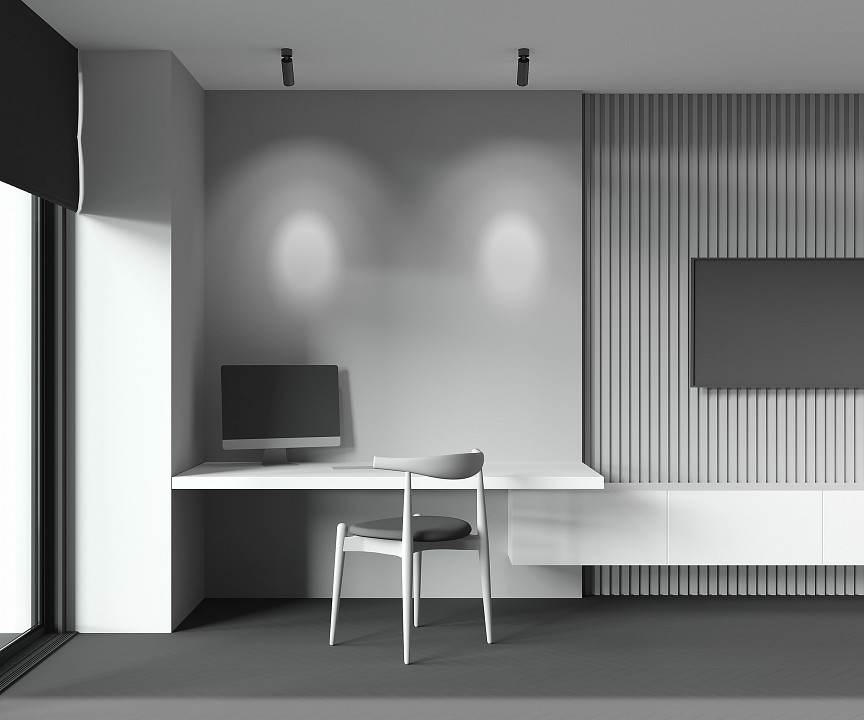 Светильник на штанге Maytoni Technical FOCUS LED C055CL-L12B2.7K-W-B