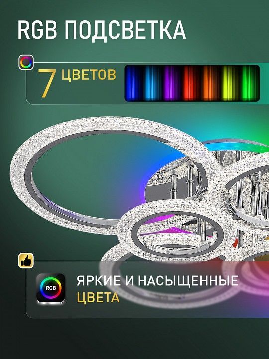 Потолочная люстра Natali Kovaltseva  LED LAMPS 81466