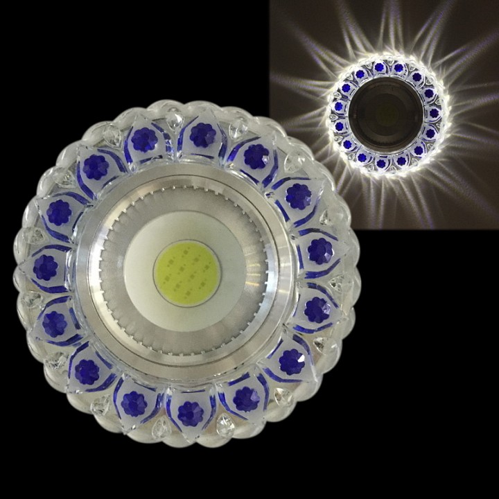 Встраиваемый светильник Reluce  42237-9.0-001PL MR16+LED3W CL/BL