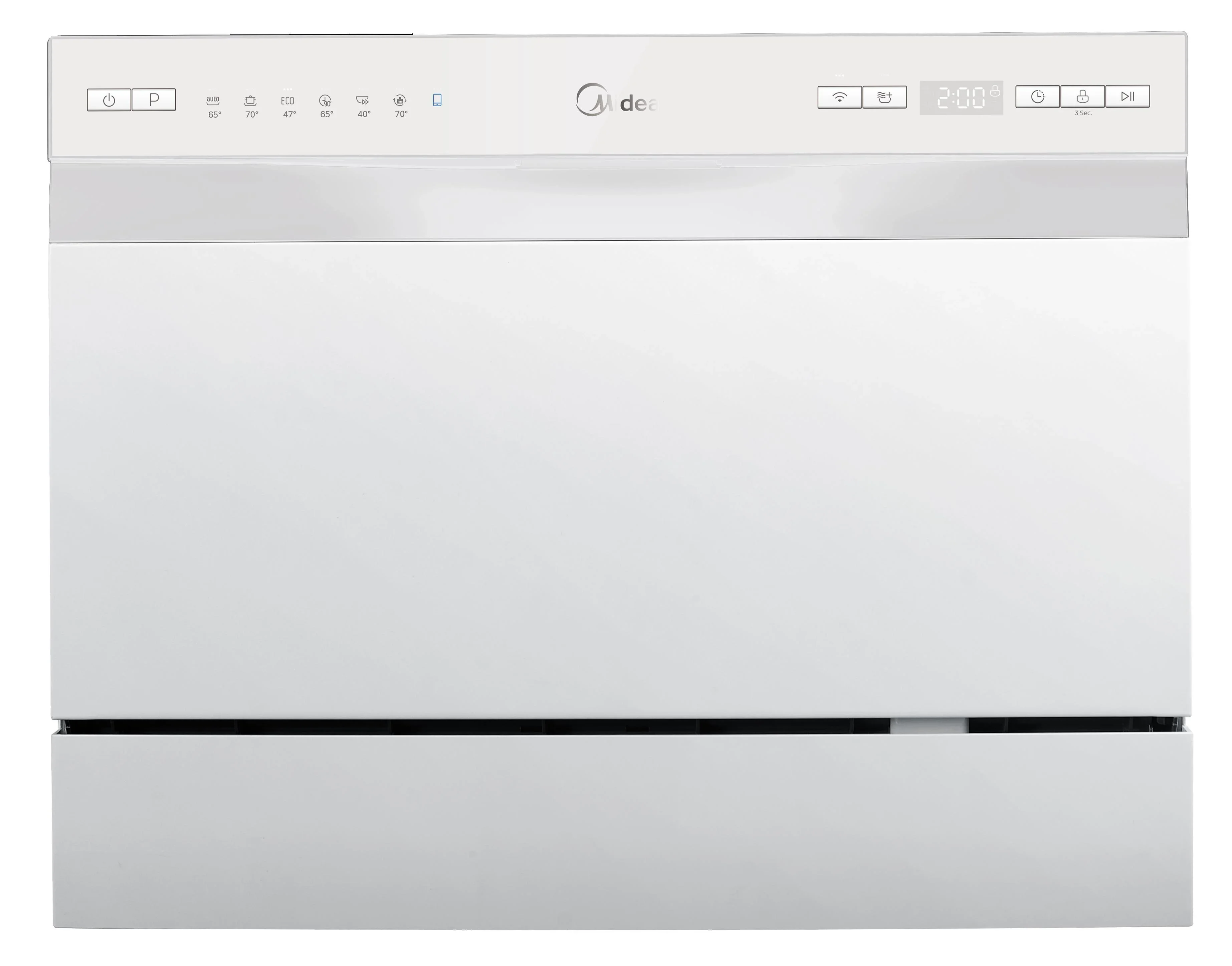 Компактная посудомоечная машина Midea MCFD55S450Wi
