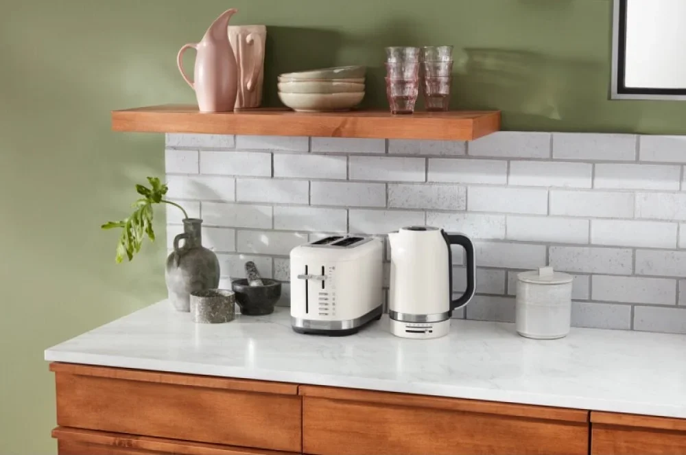 Тостер KitchenAid 5KMT2109EPL фарфоровый белый