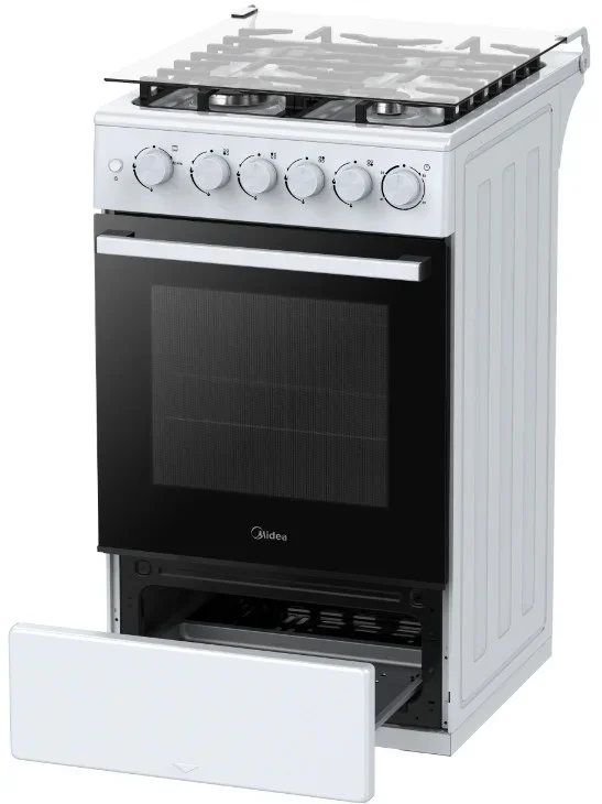 Газовая плита Midea MFO-M4G20T0E(WH)