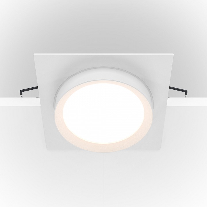 Встраиваемый светильник Maytoni Technical Hoop DL086-GX53-SQ-W