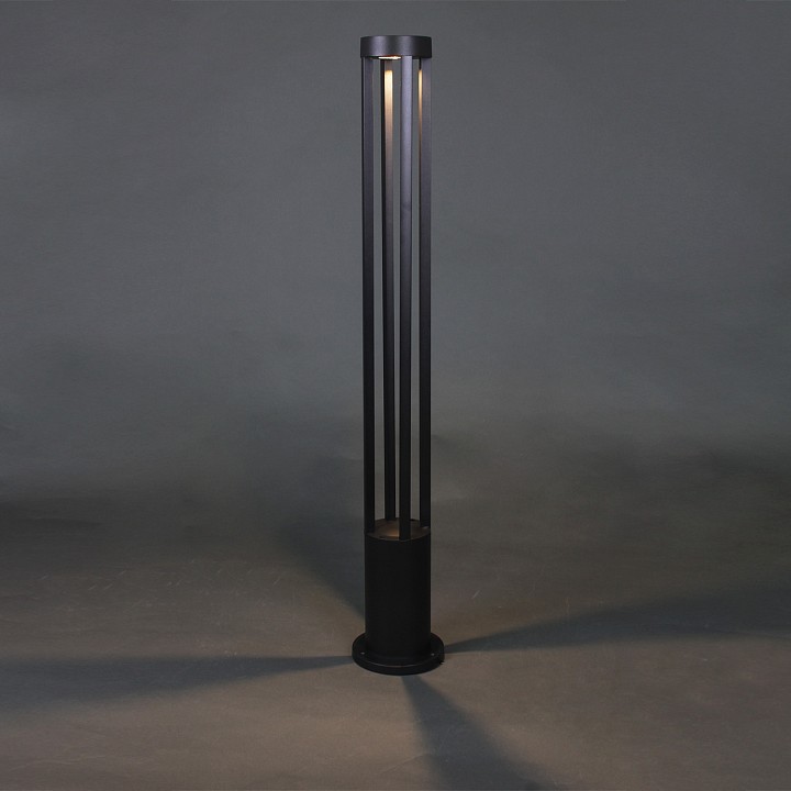 Наземный высокий светильник Reluce  09958-0.7-001JH 1,0M LED7W BK RLOS