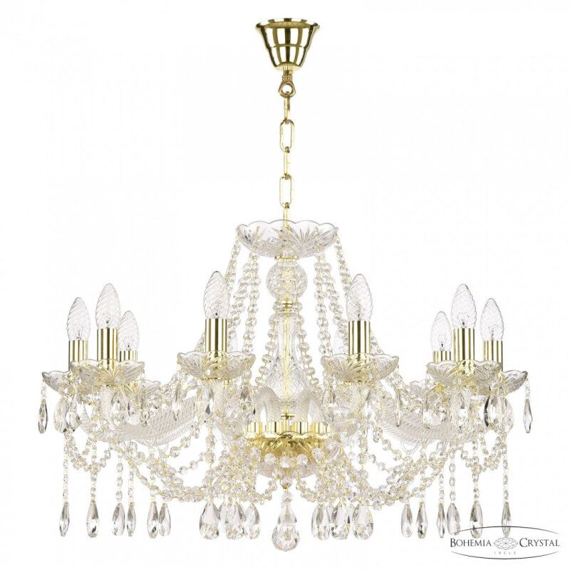 Подвесная люстра Bohemia Ivele Crystal 107 107/10/240 G