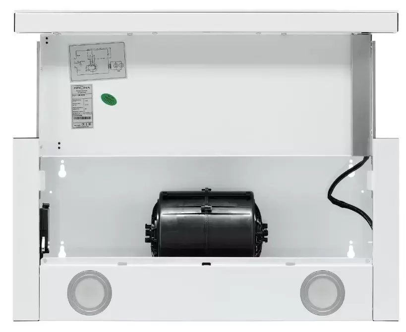 Встраиваемая вытяжка Krona KAMILLA T SENSOR 600 White