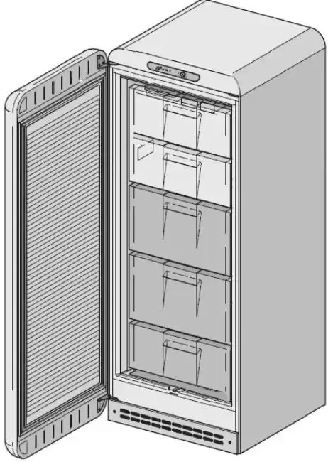 Холодильник Smeg CVB20LR