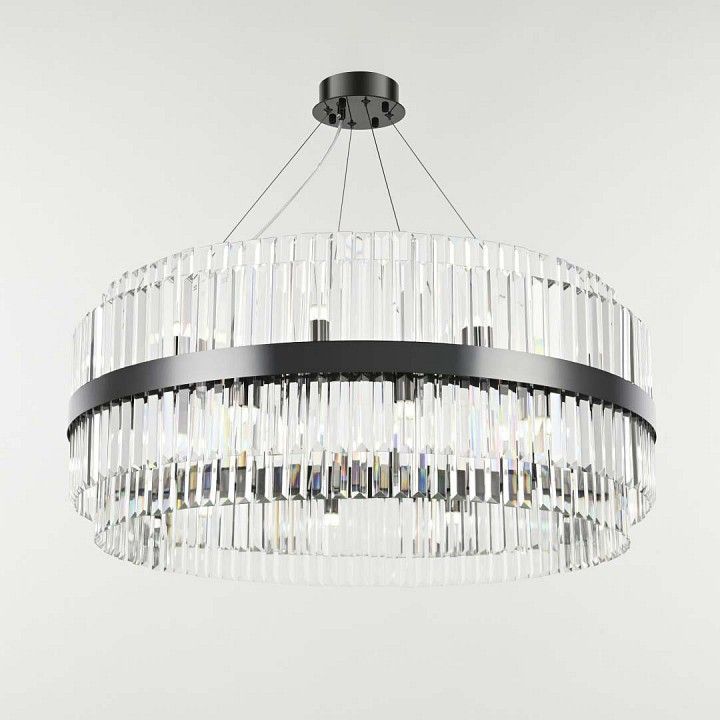 Подвесная люстра Arte Milano Белладжо 440110.840.24.G9.C1 BK