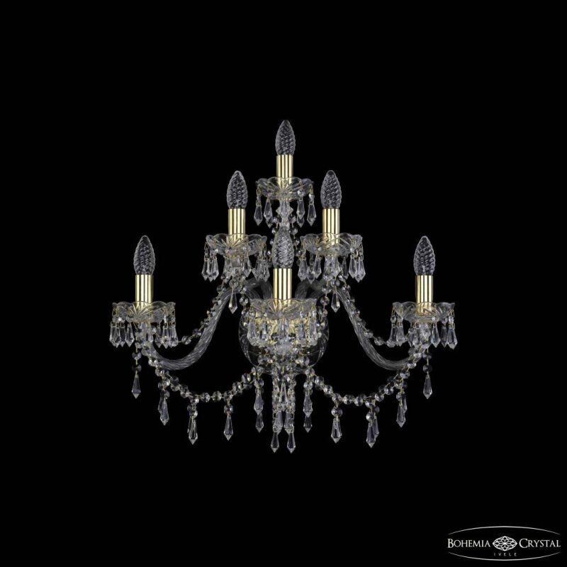 Бра Bohemia Ivele Crystal 1403 1403B/3+2+1/240 G