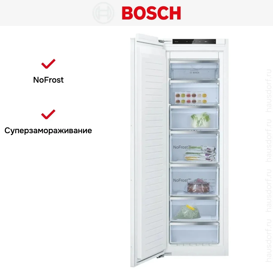 Встраиваемая морозильная камера Bosch GIN81VEE0
