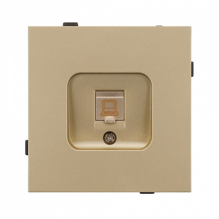 Розетка Ethernet RJ-45 и со шторками, без рамки Arlight SCT-TENDO 054592
