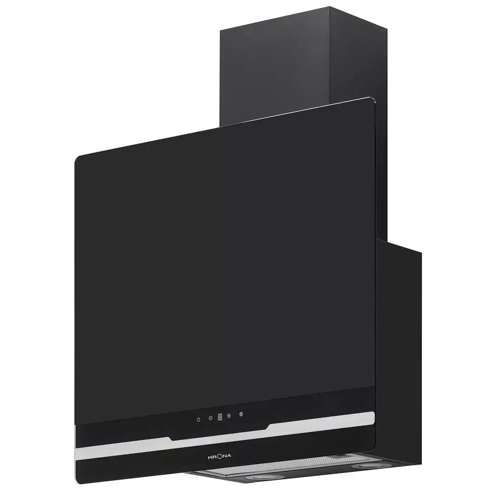 Вытяжка Krona DOMENIKA 600 BLACK/INOX S