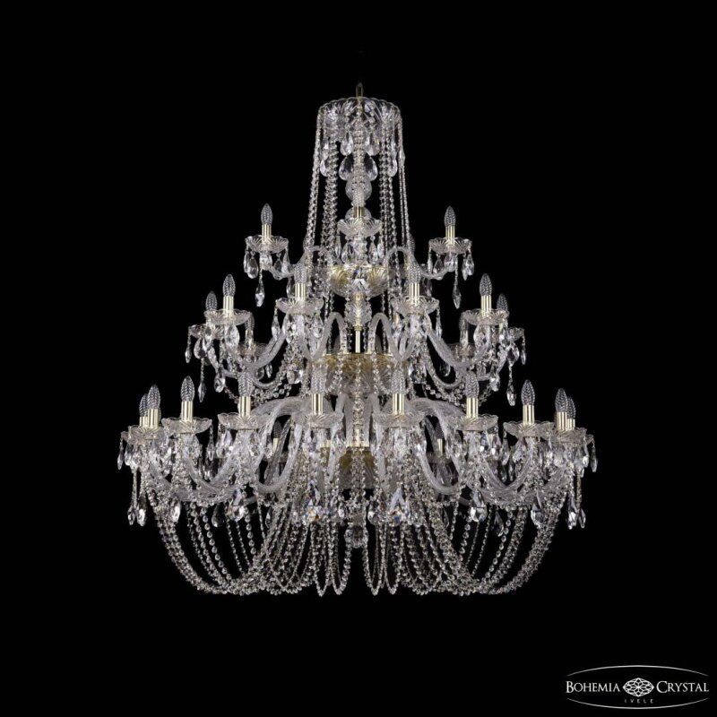 Подвесная люстра Bohemia Ivele Crystal 1402 1402/20+10+5/460/3d G