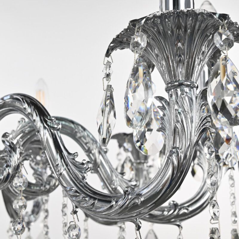 Подвесная люстра Bohemia Ivele Crystal AL7901 AL79101/10/250 B Ni