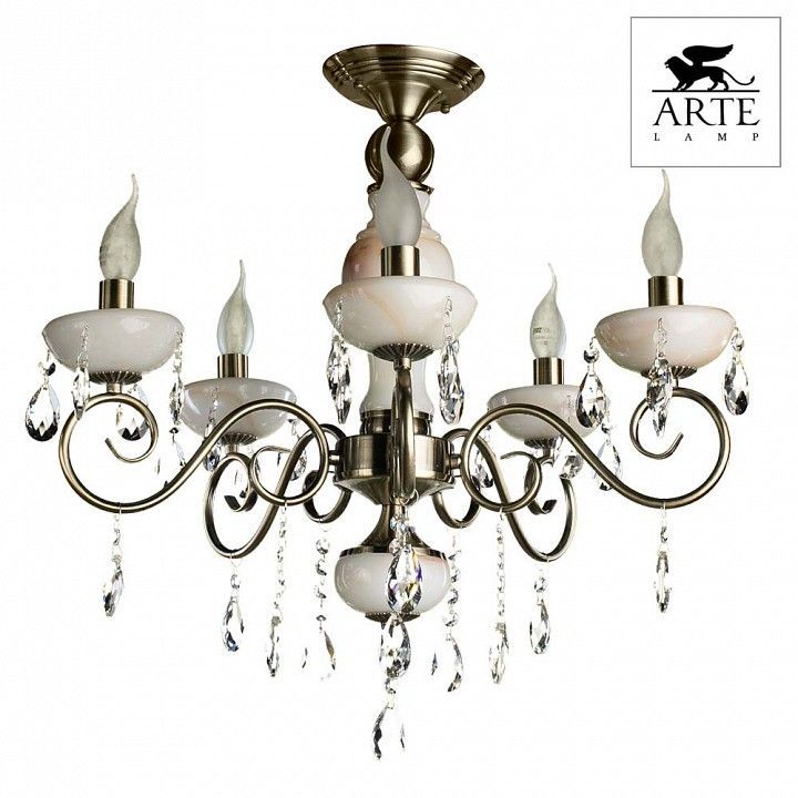 Люстра на штанге Arte Lamp Onyx A9591PL-5AB