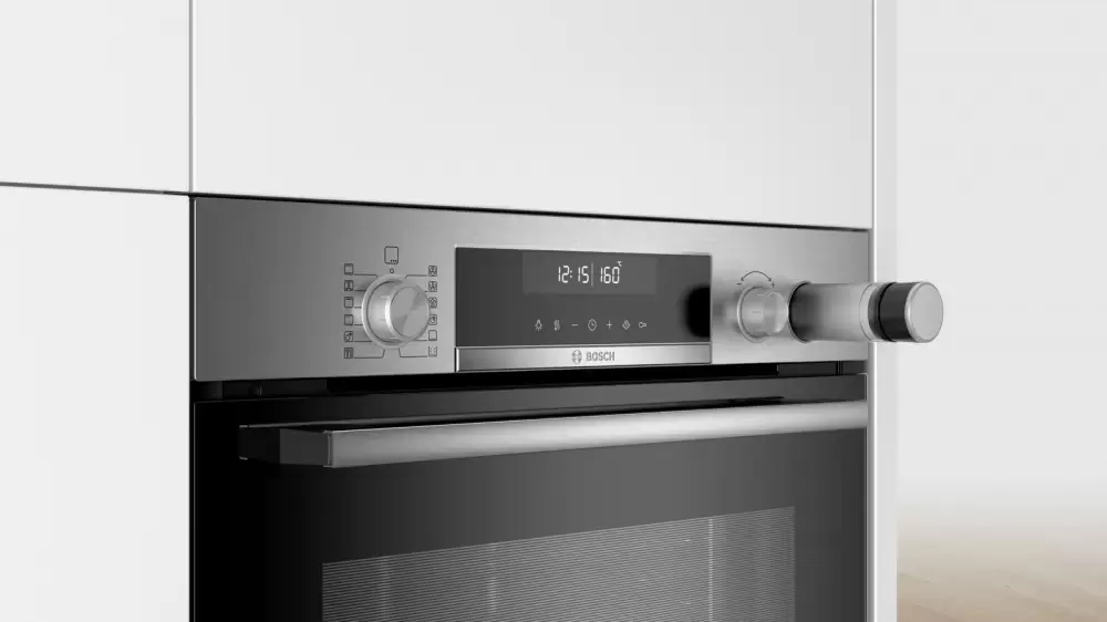 Встраиваемый духовой шкаф с функцией добавления пара BOSCH HRG5184S1