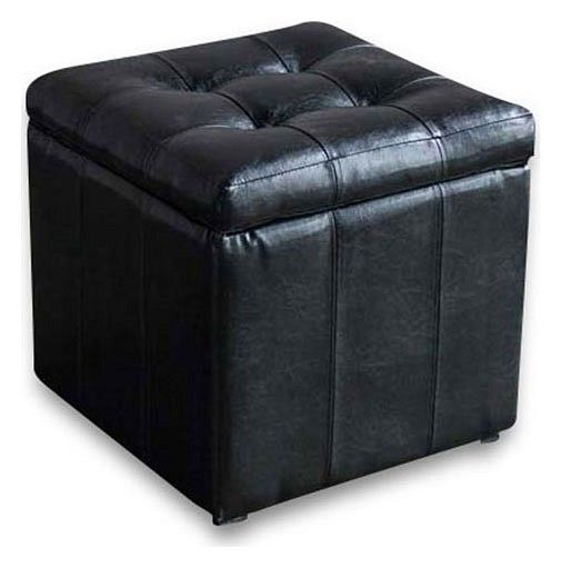 Пуф-сундук Модерна черная