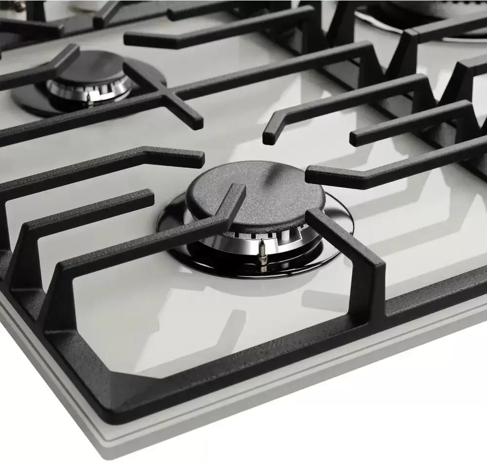 Газовая варочная панель Kuppersberg FG 601 W Silver