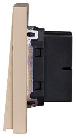 Переключатель перекрестный двухклавишный без рамки Kranz STRONG KR-78-0733-8