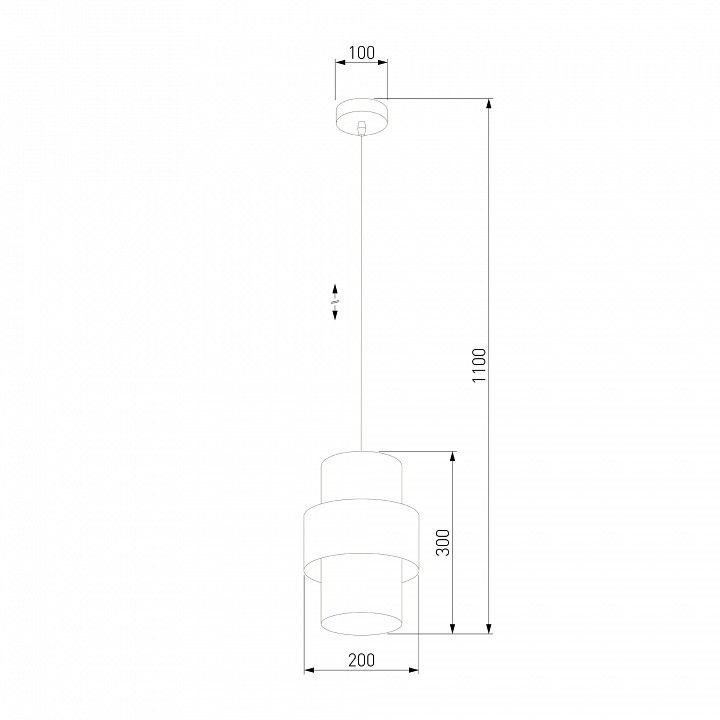 Подвесной светильник TK Lighting Calisto 849 Calisto