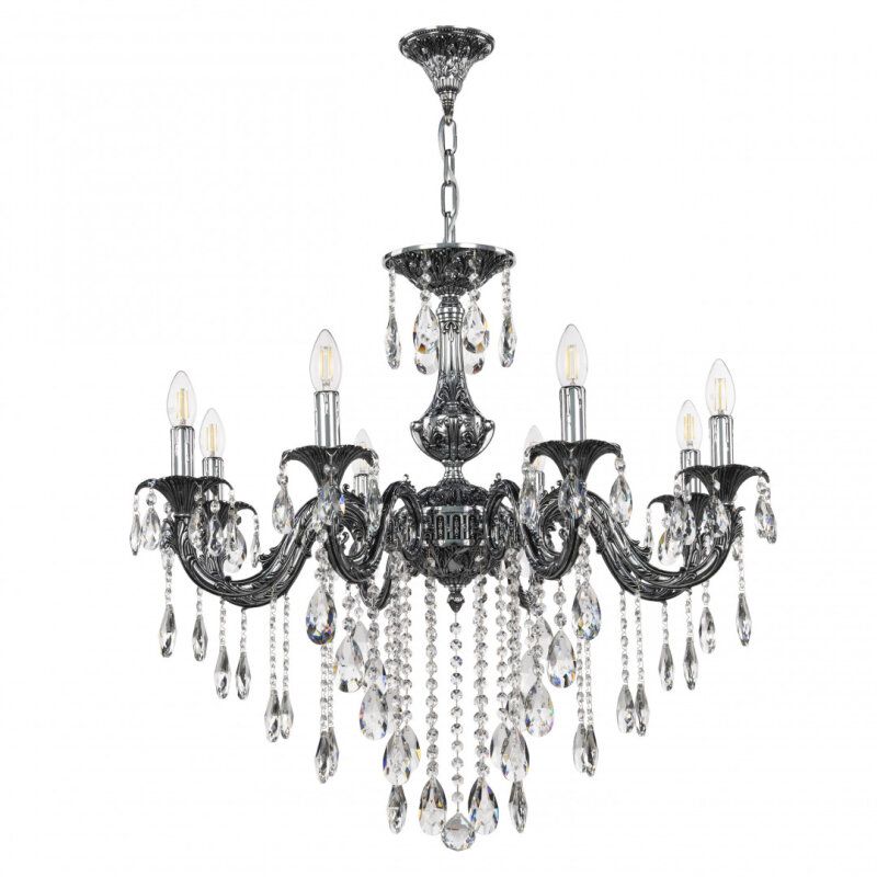 Подвесная люстра Bohemia Ivele Crystal AL7901 AL79101/8/250 B NB