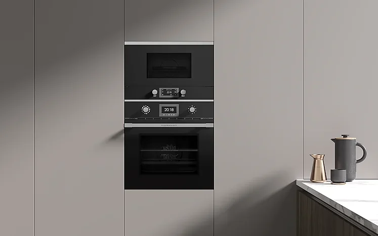 Духовой шкаф с паром Kuppersbusch BD 6340.0 S6 Black Steel