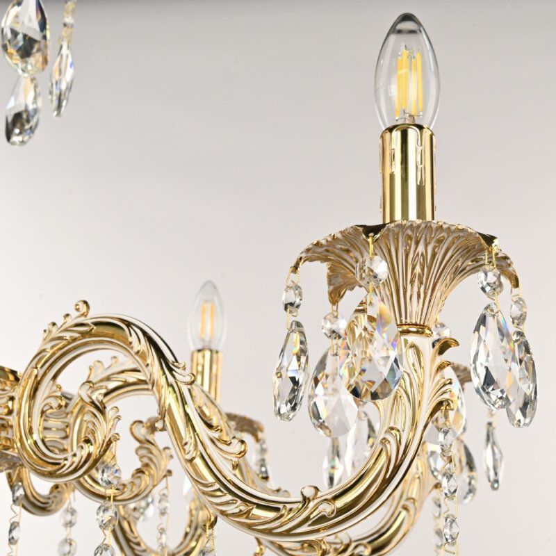 Подвесная люстра Bohemia Ivele Crystal AL7901 AL79101/8/250 A GW