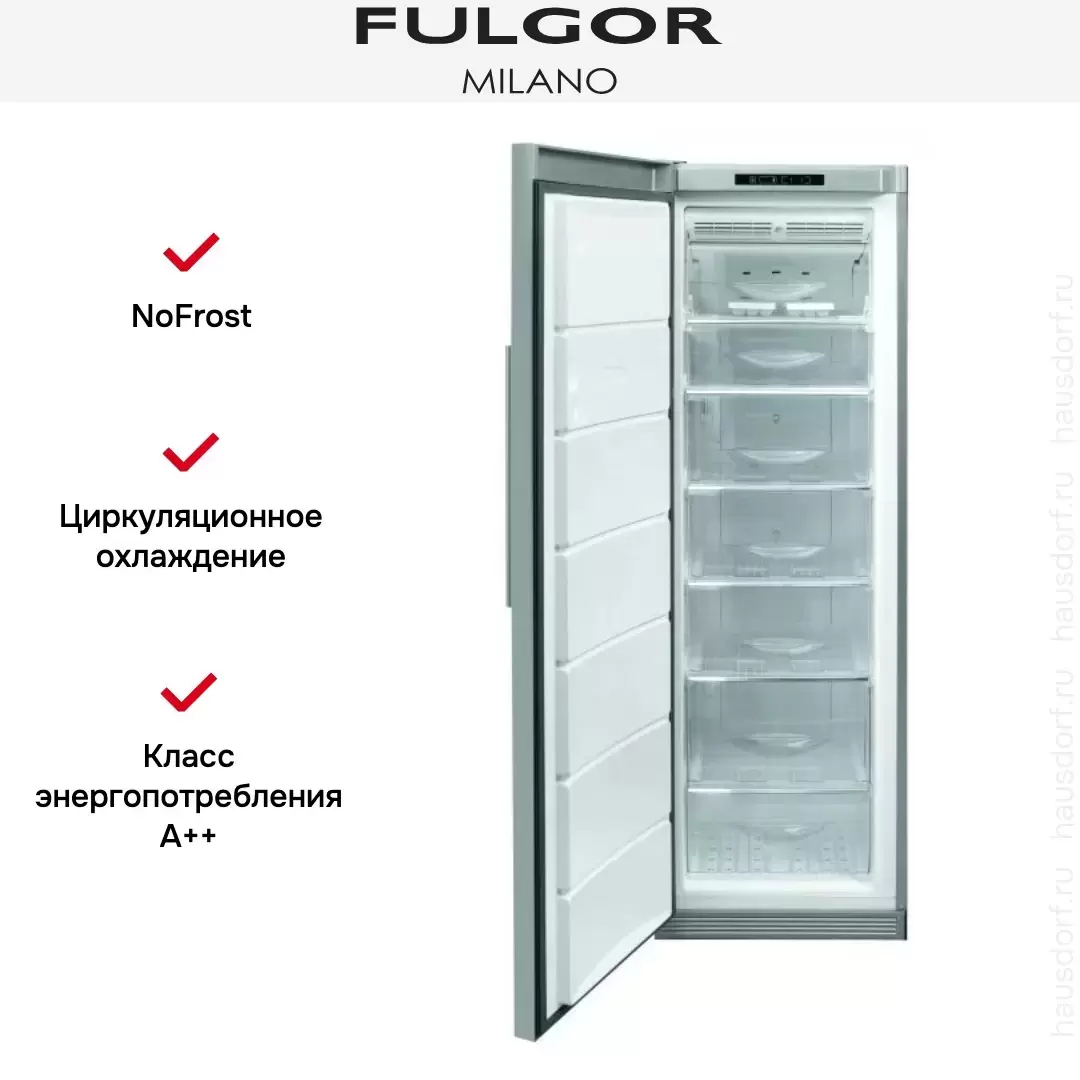 Встраиваемый морозильный шкаф Fulgor Milano FFSI 350 NFED X