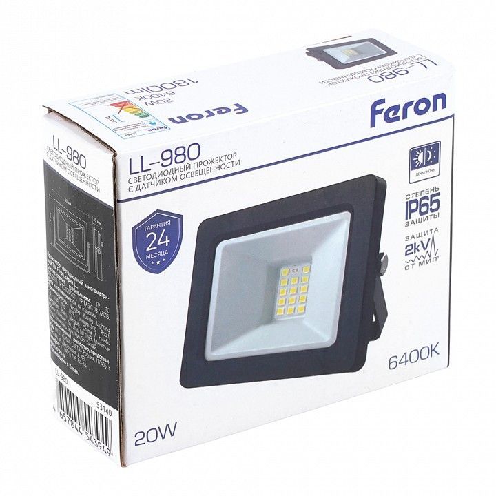 Настенно-потолочный прожектор Feron  53140