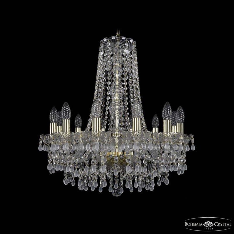 Подвесная люстра Bohemia Ivele Crystal 1410 1410/12/195/h-60 G V0300