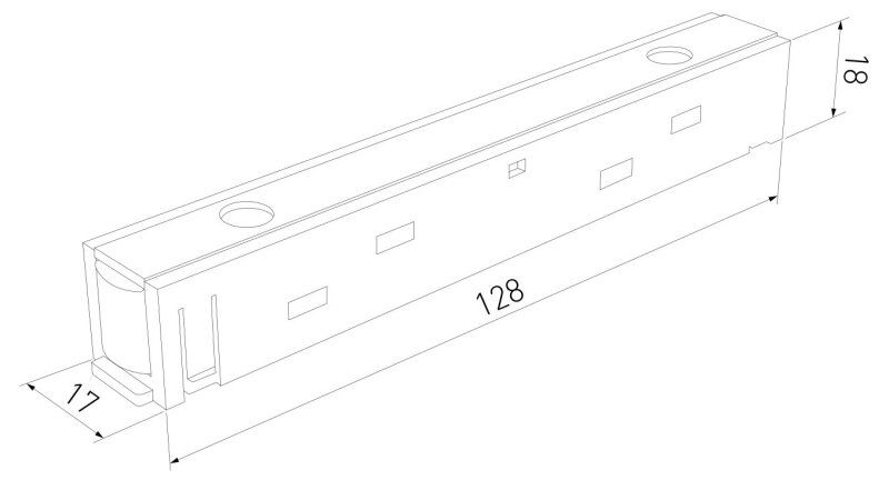 Встраиваемый светильник Elektrostandard Slim Magnetic 85000/01