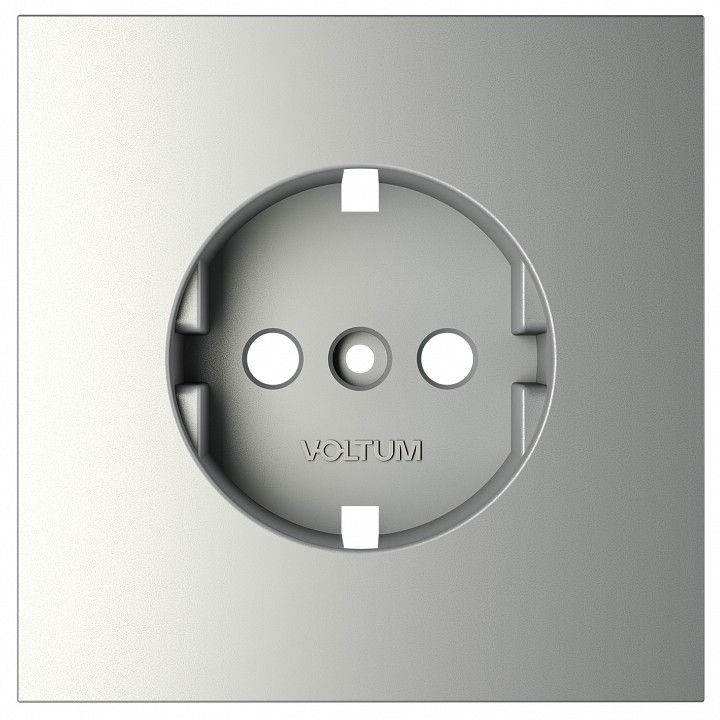 Накладка для розетки с заземлением Voltum S70 VLS000605