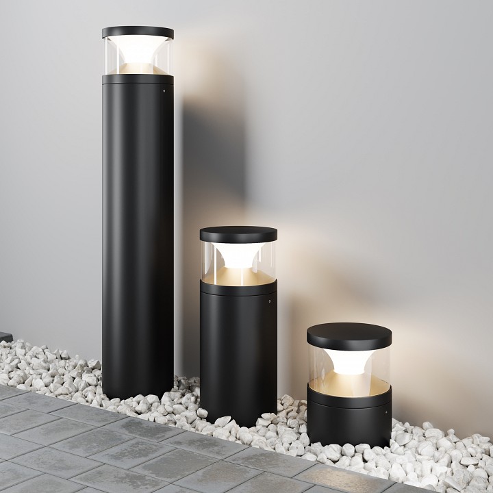 Наземный низкий светильник Maytoni Outdoor Pyro O496FL-L21B3K