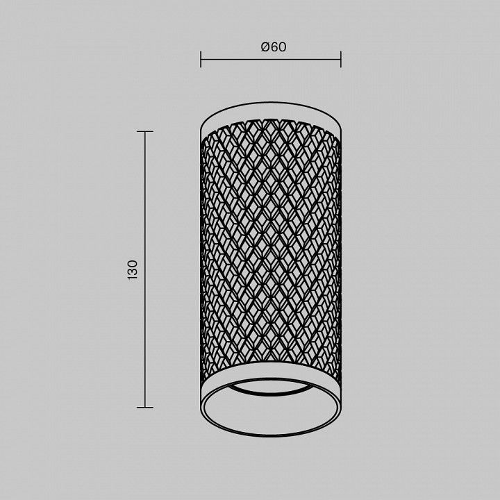 Накладной светильник Maytoni Technical Фокус Дизайн C036CL-01G