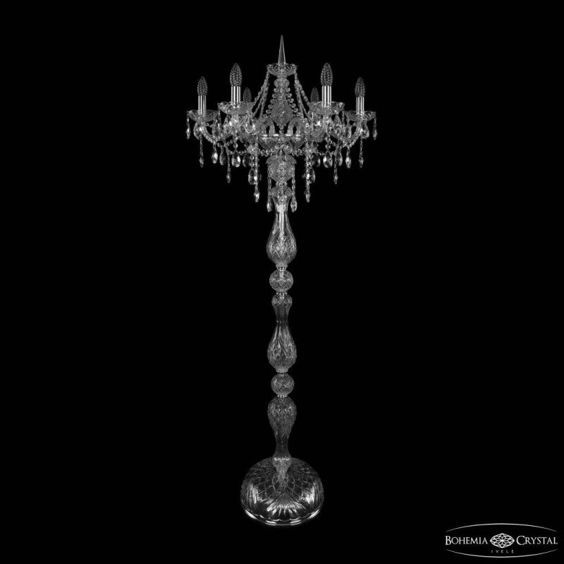 Торшер Bohemia Ivele Crystal 1415 1415T1/6/200-160 Ni
