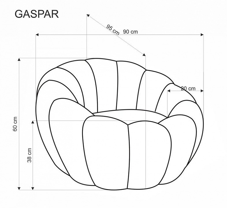 Кресло Gaspar 2