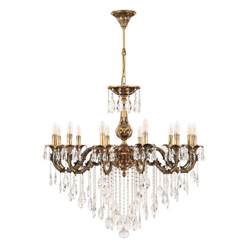 Подвесная люстра Bohemia Ivele Crystal AL7901 AL79101/12/300 B GB