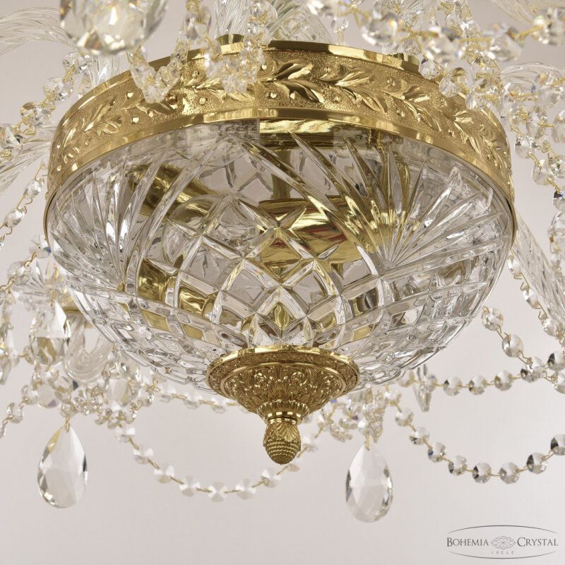 Подвесная люстра Bohemia Ivele Crystal 1451 1451/8/160/250 G