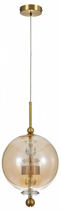 Подвесной светильник Indigo Illusione 11055/1P Amber
